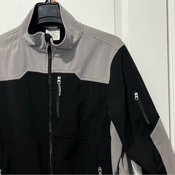 Black Diamond Double Diamond Fleece Lined Soft Shell Jacket Black Size XL - Picture 8 of 10